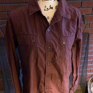 Mens Maroon shirt